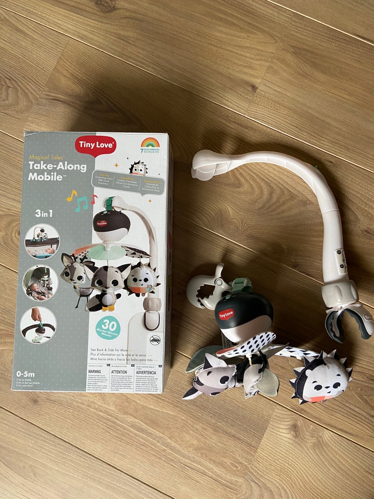 Baby mobieltje Tiny Love met muziek, Kinderen en Baby's, Ophalen, Zo goed als nieuw