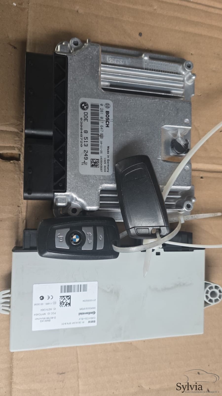 Startset ECU + Contactslot N47 BMW X3 F25 2.0xD 61359241974, Autos : Pièces & Accessoires, -, Utilisé, -, -