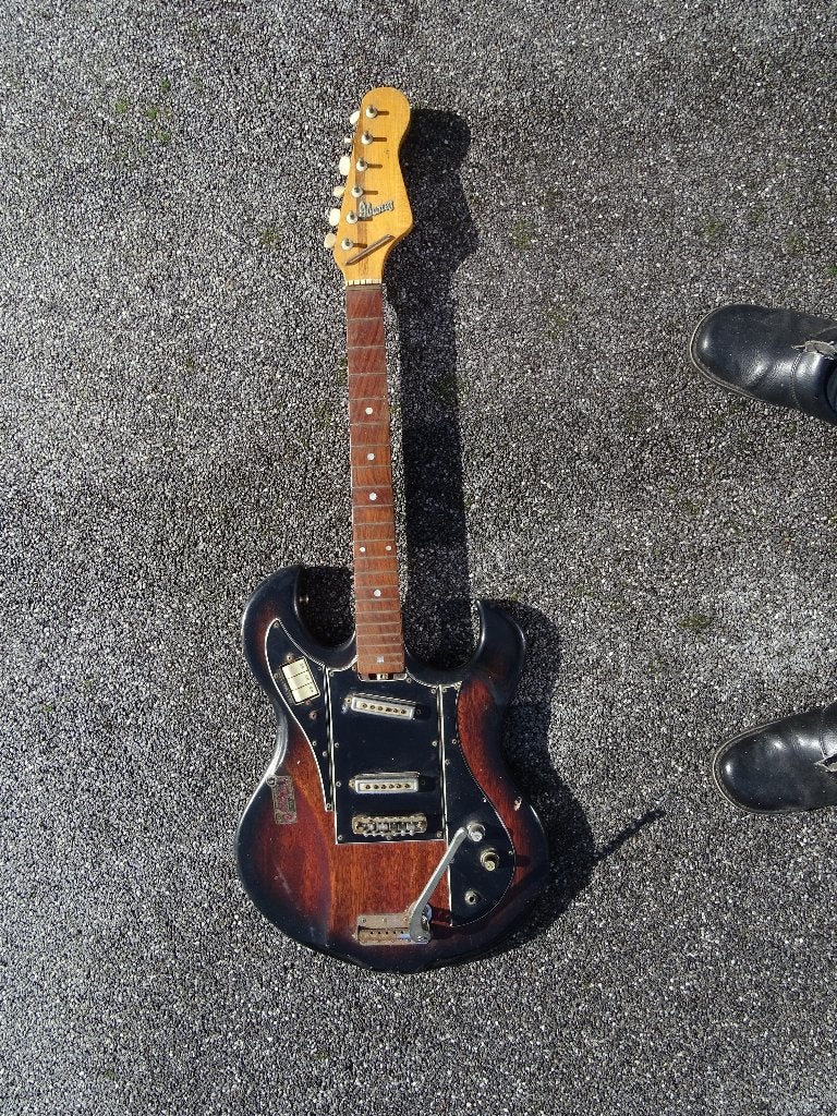 1960s Ibanez Montclair Bison Vintage Electric Guitar, Enlèvement, Utilisé, Solid body, Ibanez