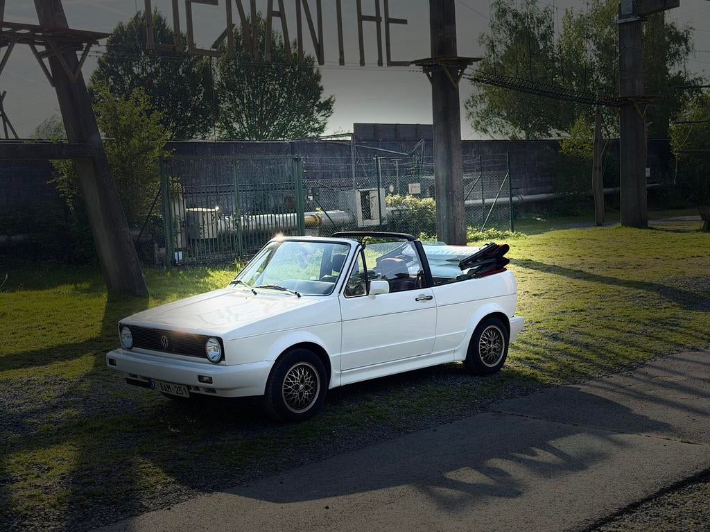 VWGolfMK1 Cabrio 1.8 Injectie 2H–Topstaat & Blanco Gekeurd!, Autos, Euro 2, Achat, 4 portes, Entreprise
