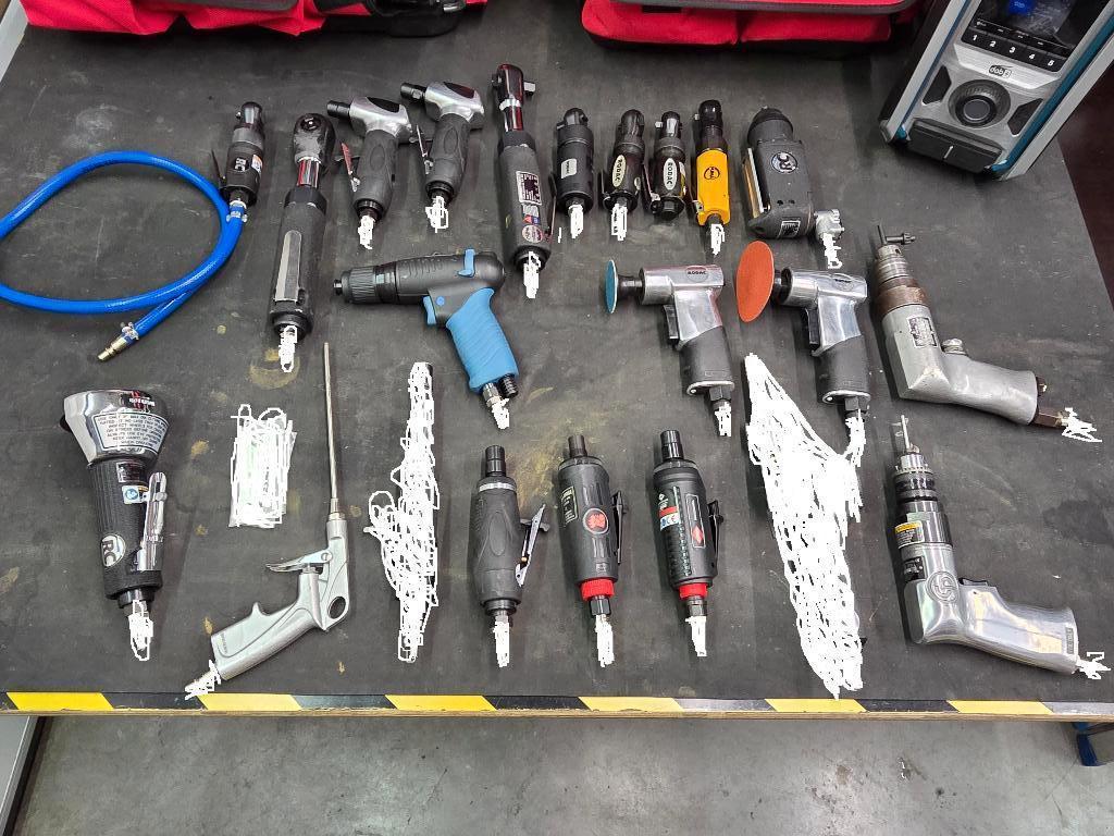 Divers perslucht gereedschap, Ophalen, Nieuw