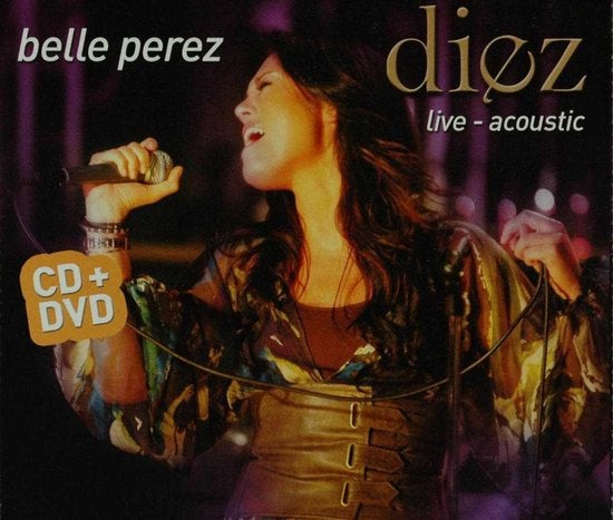 Belle Perez - Diez Live-Acoustic (CD + DVD), Cd's en Dvd's, Cd's | Latin en Salsa, Ophalen of Verzenden