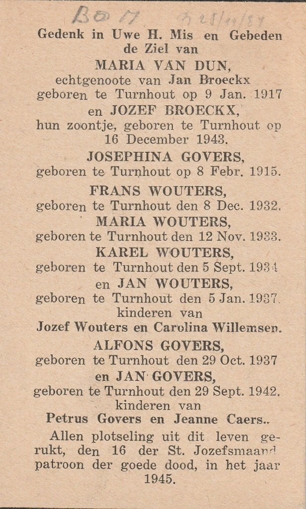 Bombardement V1 V  uitleg zie prent, Ophalen of Verzenden