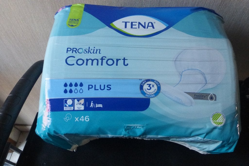 incontinentie materiaal broekjes doeken *, Ophalen