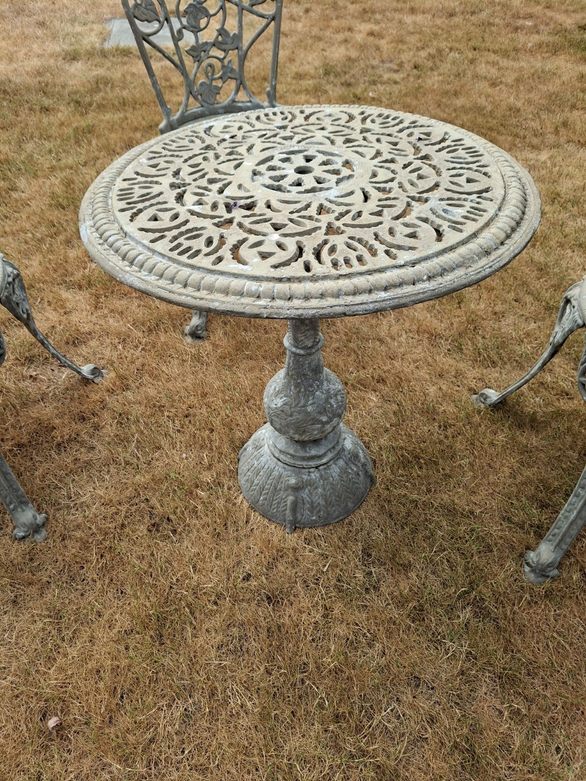 Gietijzeren Bistro set, Tuin en Terras, Tuinsets en Loungesets, Ophalen