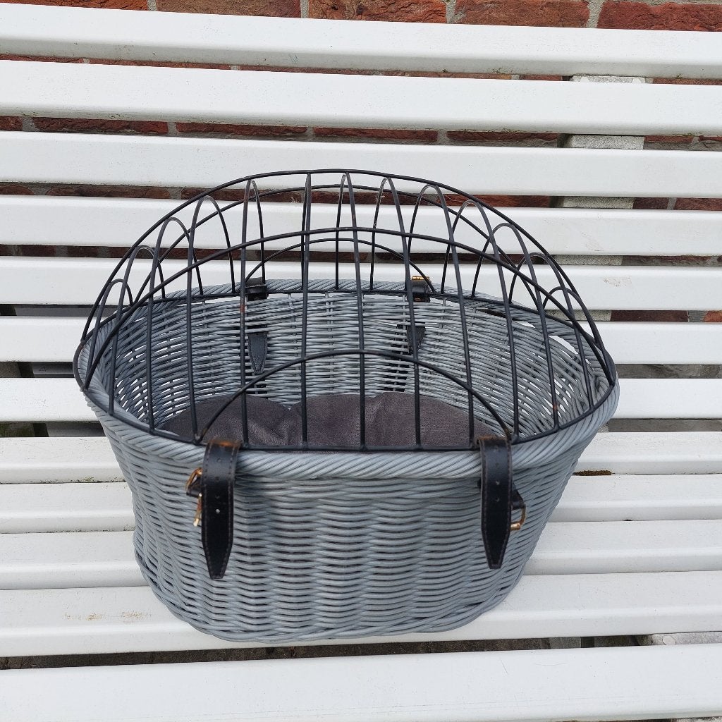 Panier à vélo pour chien Trixie avec coussin, Animaux & Accessoires, Trixie, Enlèvement ou Envoi, Utilisé, Panier de vélo pour chien