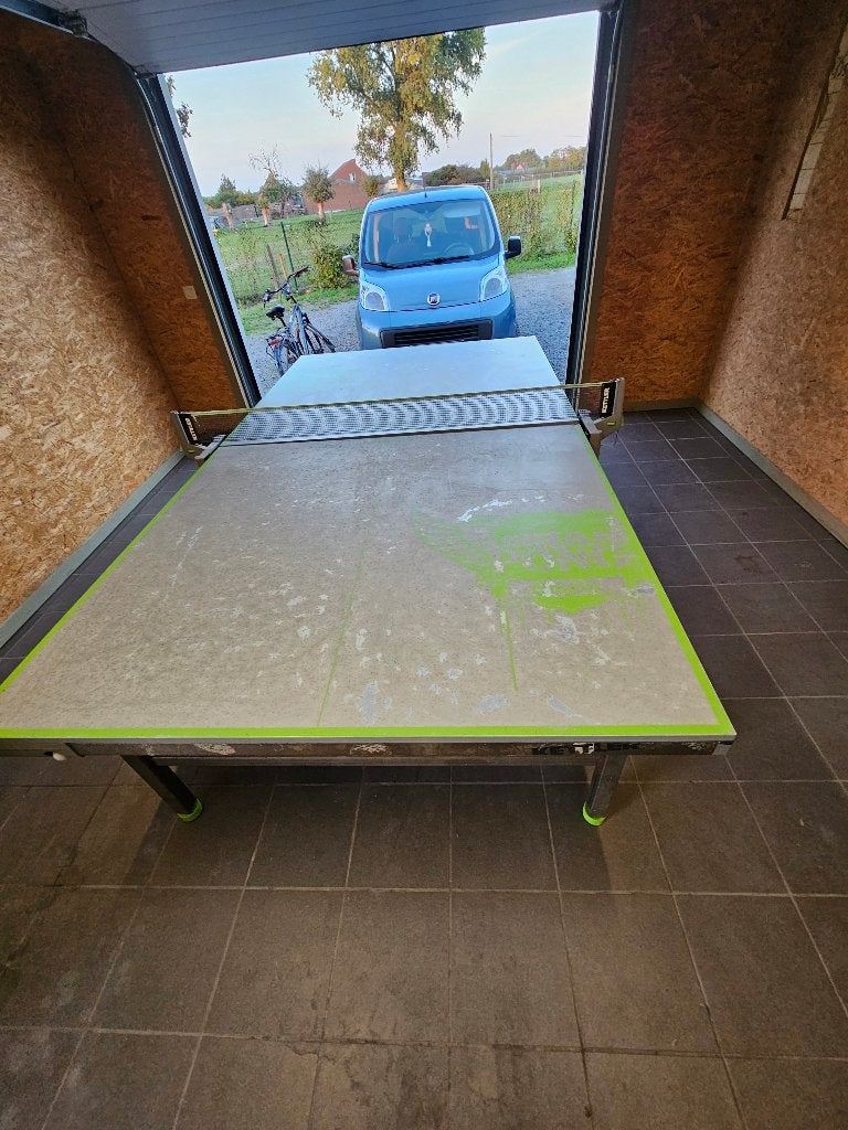 pingpongtafel Kettler, Sport en Fitness, Ophalen, Gebruikt, Tafel Outdoor, Inklapbaar