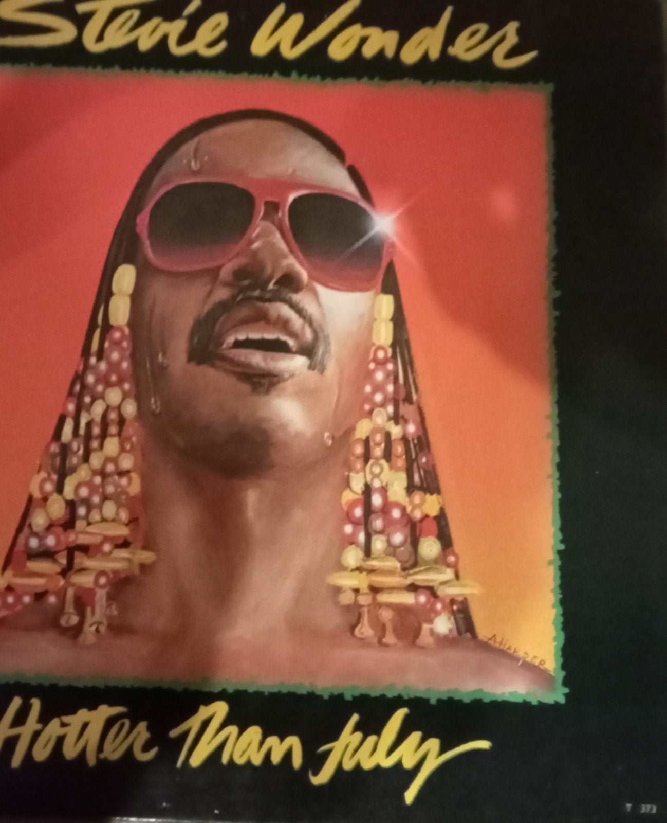 disque vinyl 33 tour lp 3 euros Stevie Wonder hotter tham Ju, CD & DVD, Enlèvement, Utilisé, Soul, Avec insert