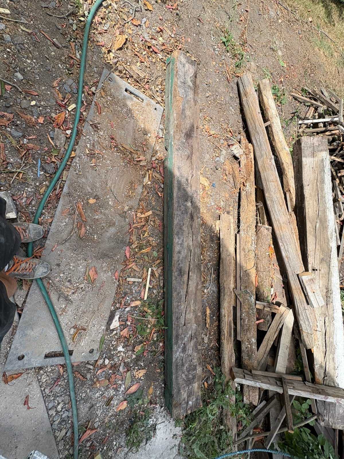 Eiken balken, Tuin en Terras, Ophalen, Balken