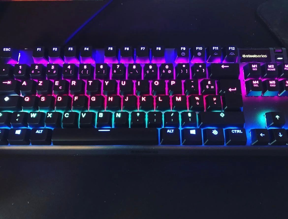 SteelSeries Apex Pro TKL Gaming Toetsenbord, Computers en Software, Toetsenborden, Zo goed als nieuw, Numeriek, Gaming toetsenbord