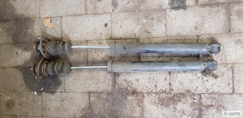 Schokdemper set achter BMW 3-serie E46 sedan, Auto-onderdelen, Ophanging en Onderstel, BMW, Gebruikt, Ophalen of Verzenden