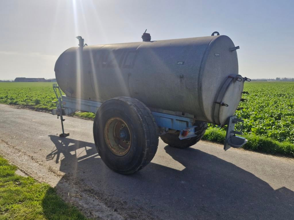 Watertank 7000l, Ophalen