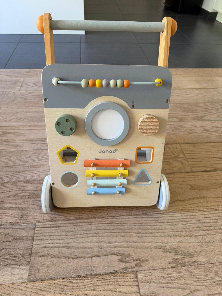 Loopwagentje Janod, Kinderen en Baby's, Ophalen, Gebruikt, Rij- of Hobbelspeelgoed