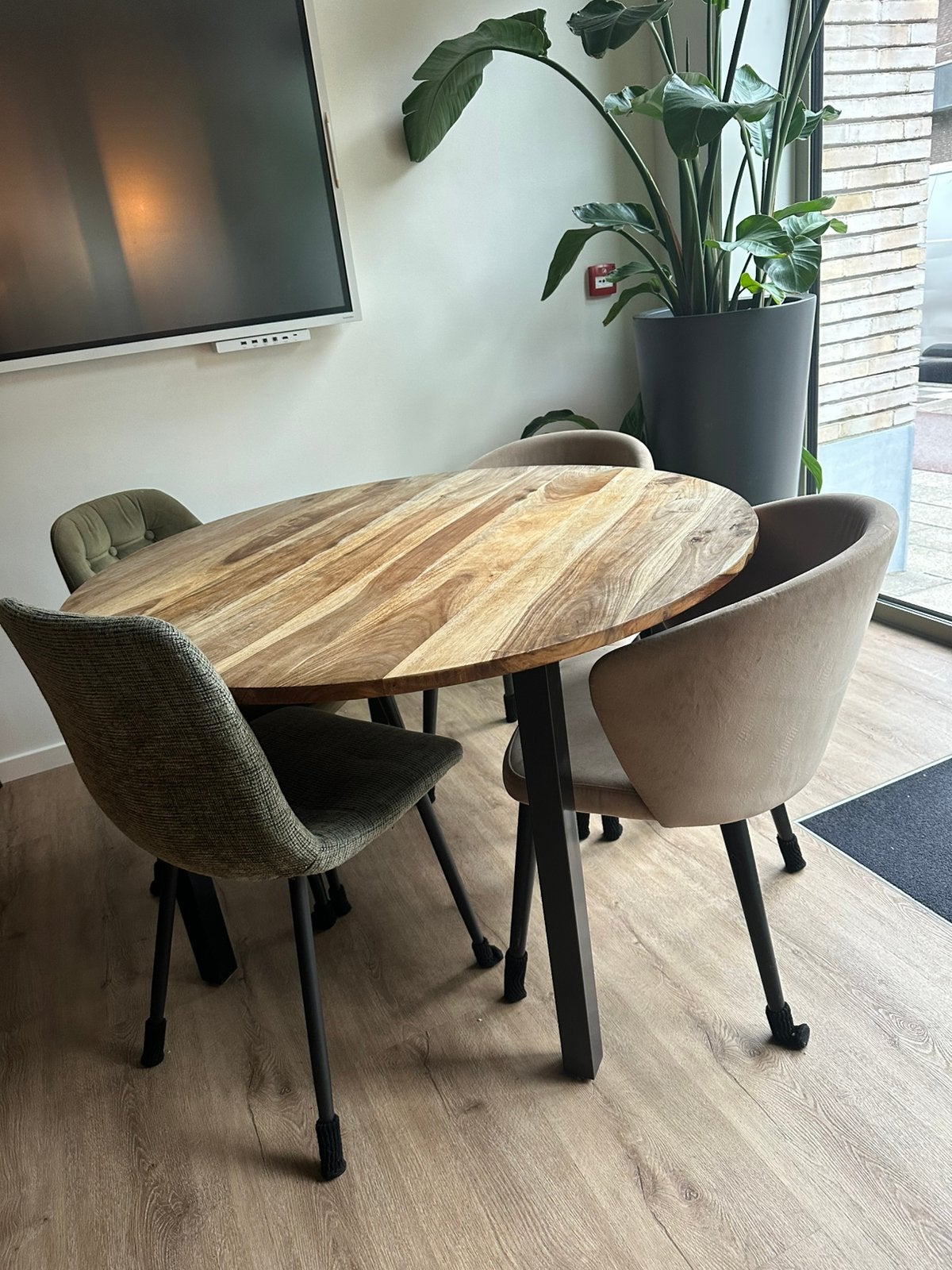Ronde tafel Ø 120 cm, 100 à 150 cm, Quatre personnes, Rond, 100 à 150 cm