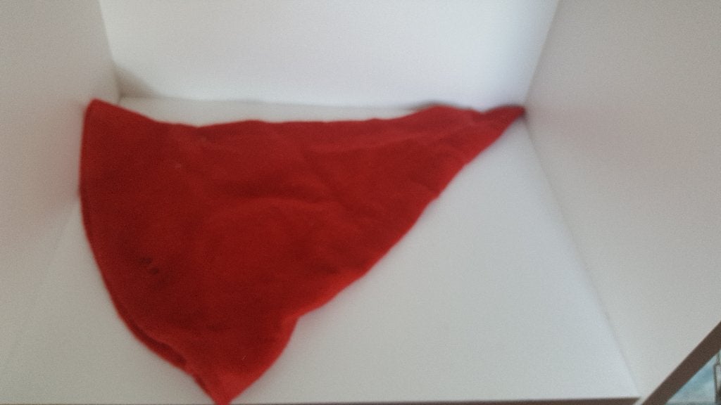 kabouter muts, rode punt muts, kerst muts, Ophalen, Zo goed als nieuw, Muts