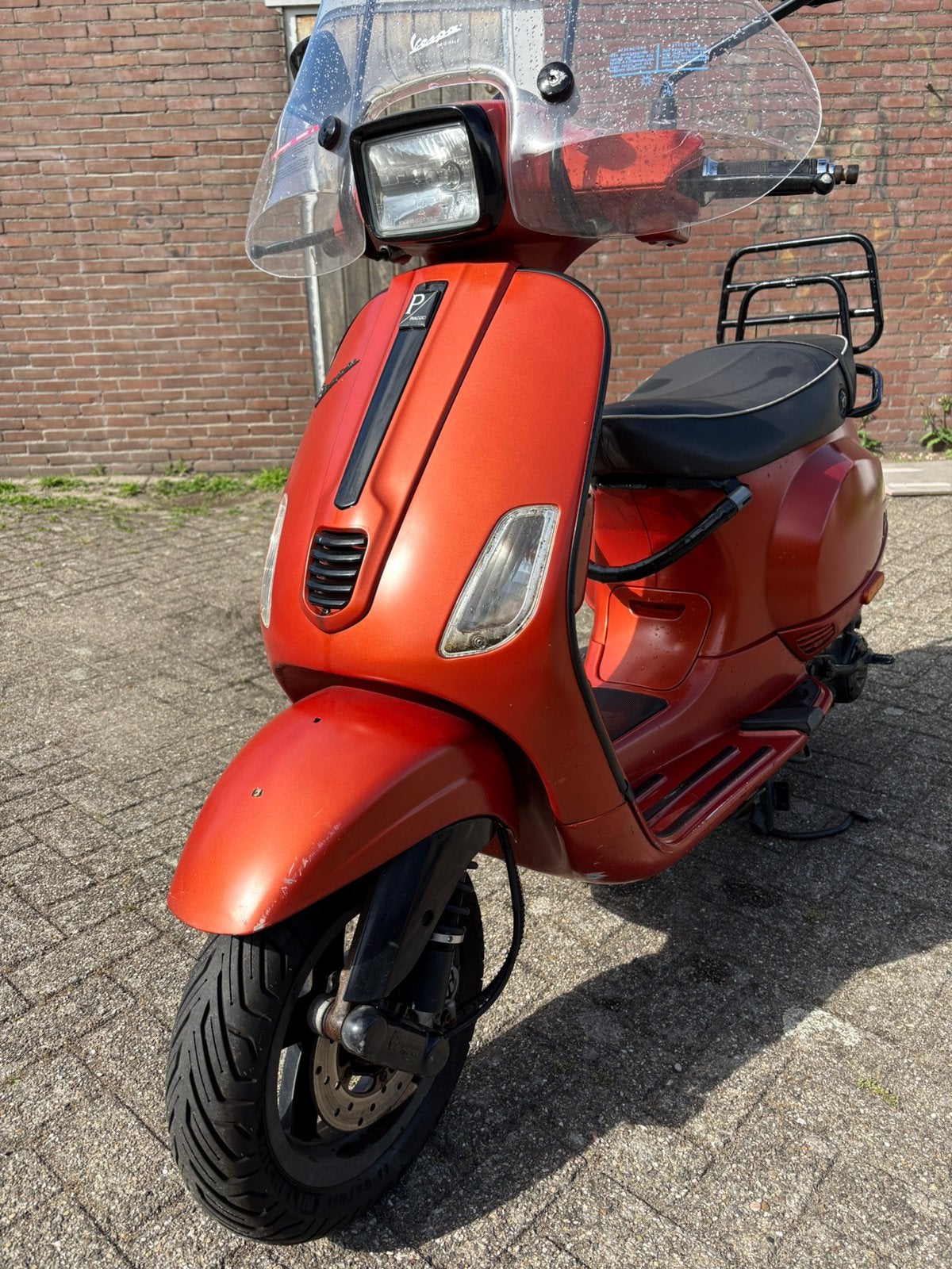 Vespa S 2011 BROM full malossi 80cc revisie, Fietsen en Brommers, Scooters | Vespa, Zo goed als nieuw, Vespa S, Ophalen