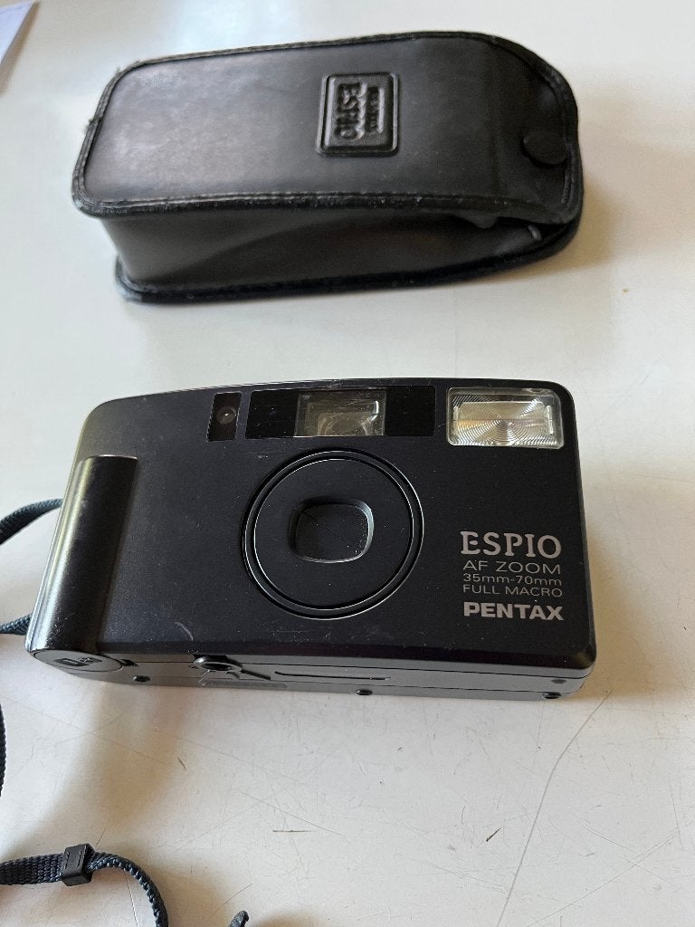 Analoog Fotoapparaat PENTAX Espio, Audio, Tv en Foto, Fotocamera's Analoog, Ophalen, Gebruikt, Compact, Pentax