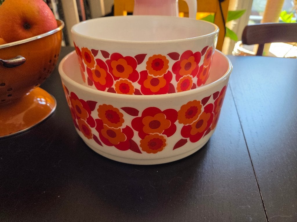Vintage kommen en karaf, Antiek en Kunst, Ophalen