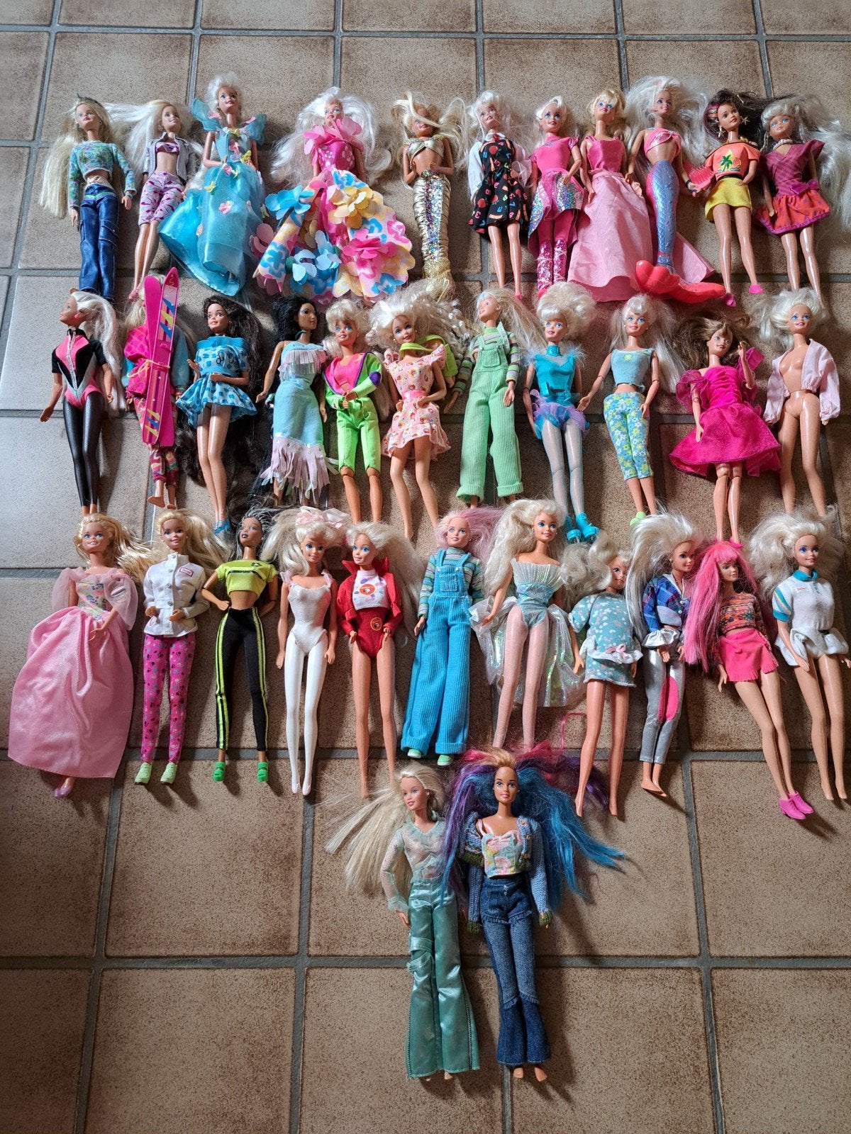 barbiepoppen, Ophalen, Barbie