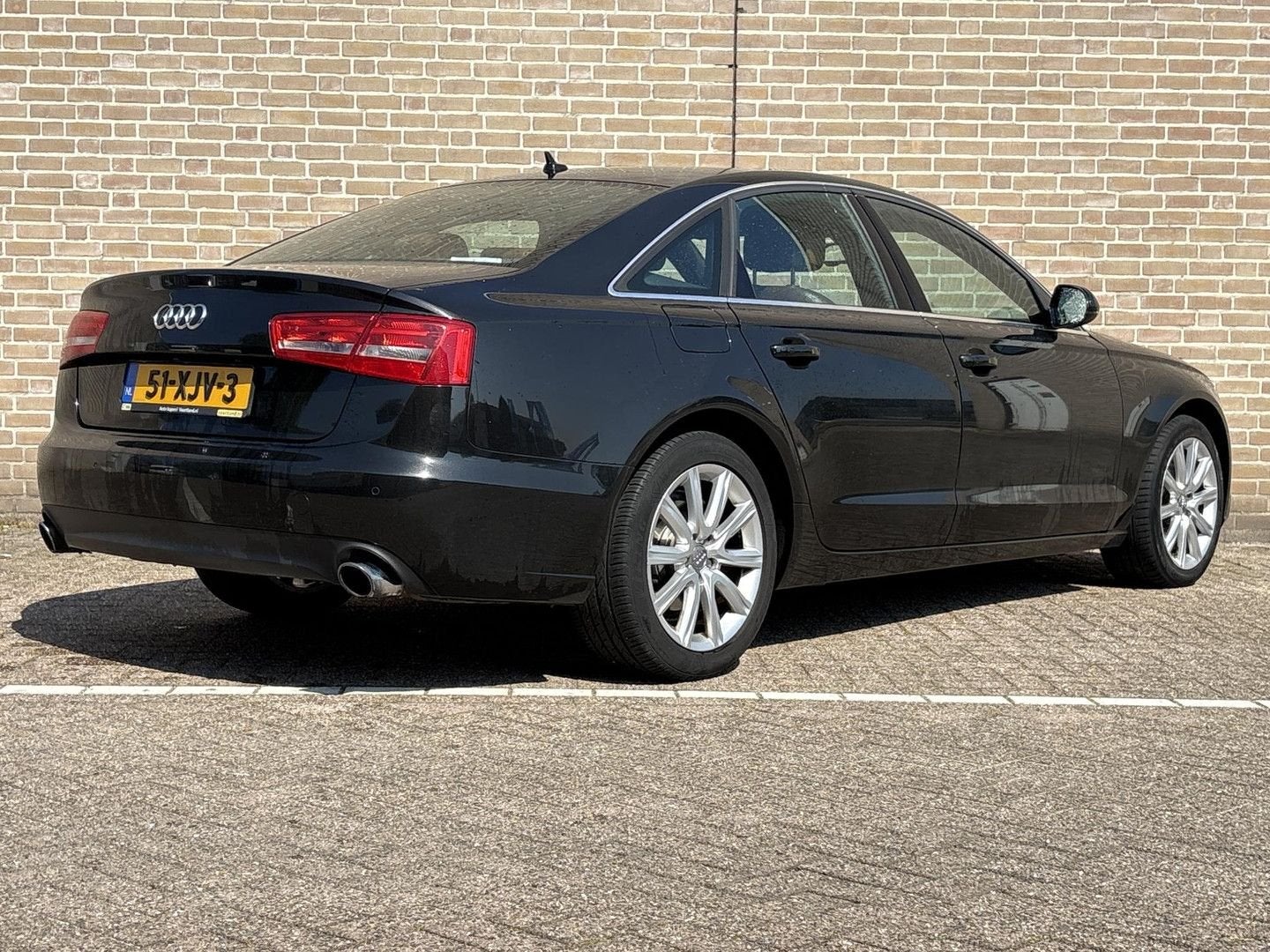 Audi A6 Limousine 2.0 TFSI Business Edition Automaat | Clima, Autos, Audi, Achat, Entreprise, 149 g/km, Noir