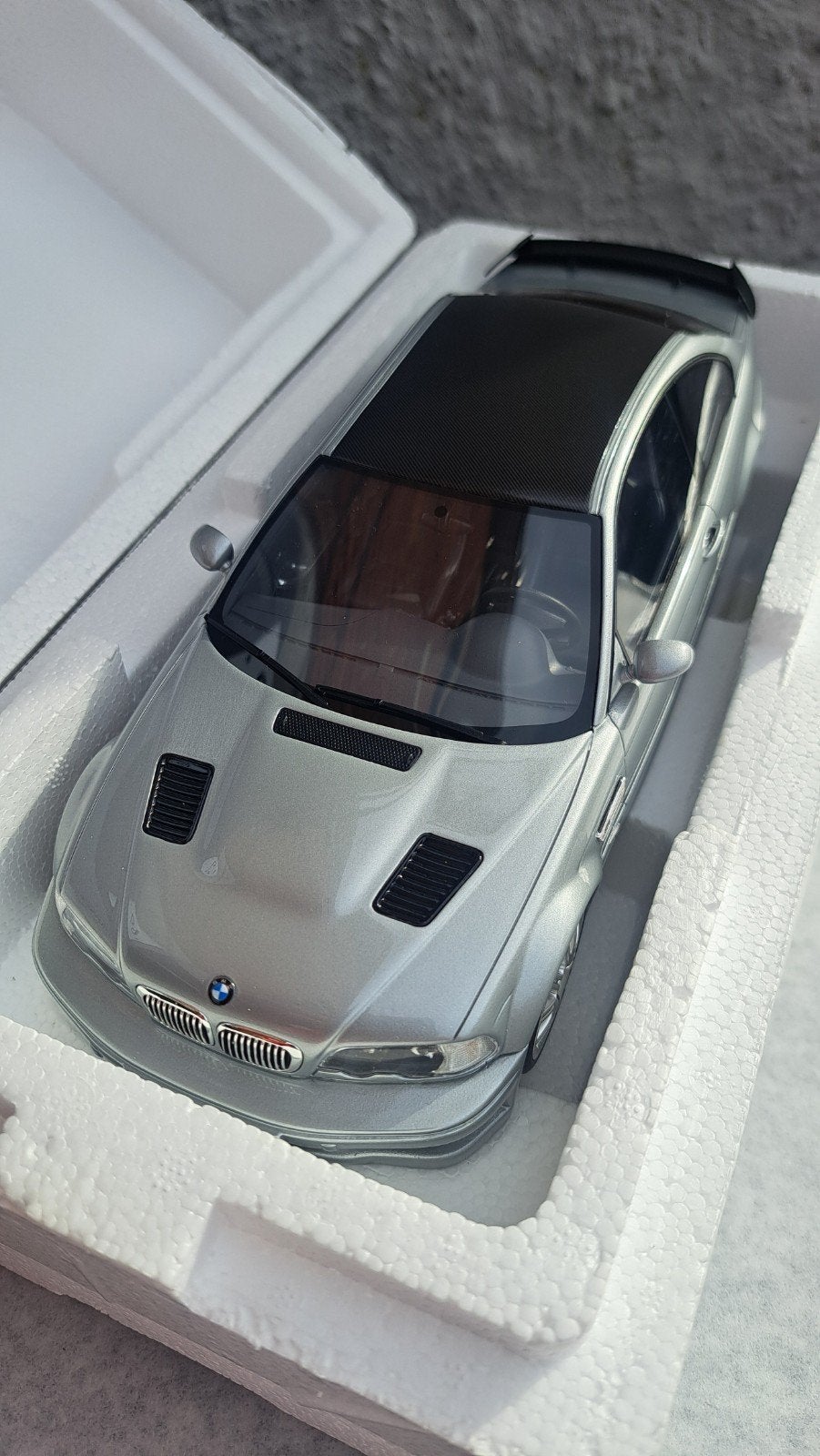 BMW M3 E46 GTR street 1/18ème, Enlèvement ou Envoi, Comme neuf, Voiture, OttOMobile