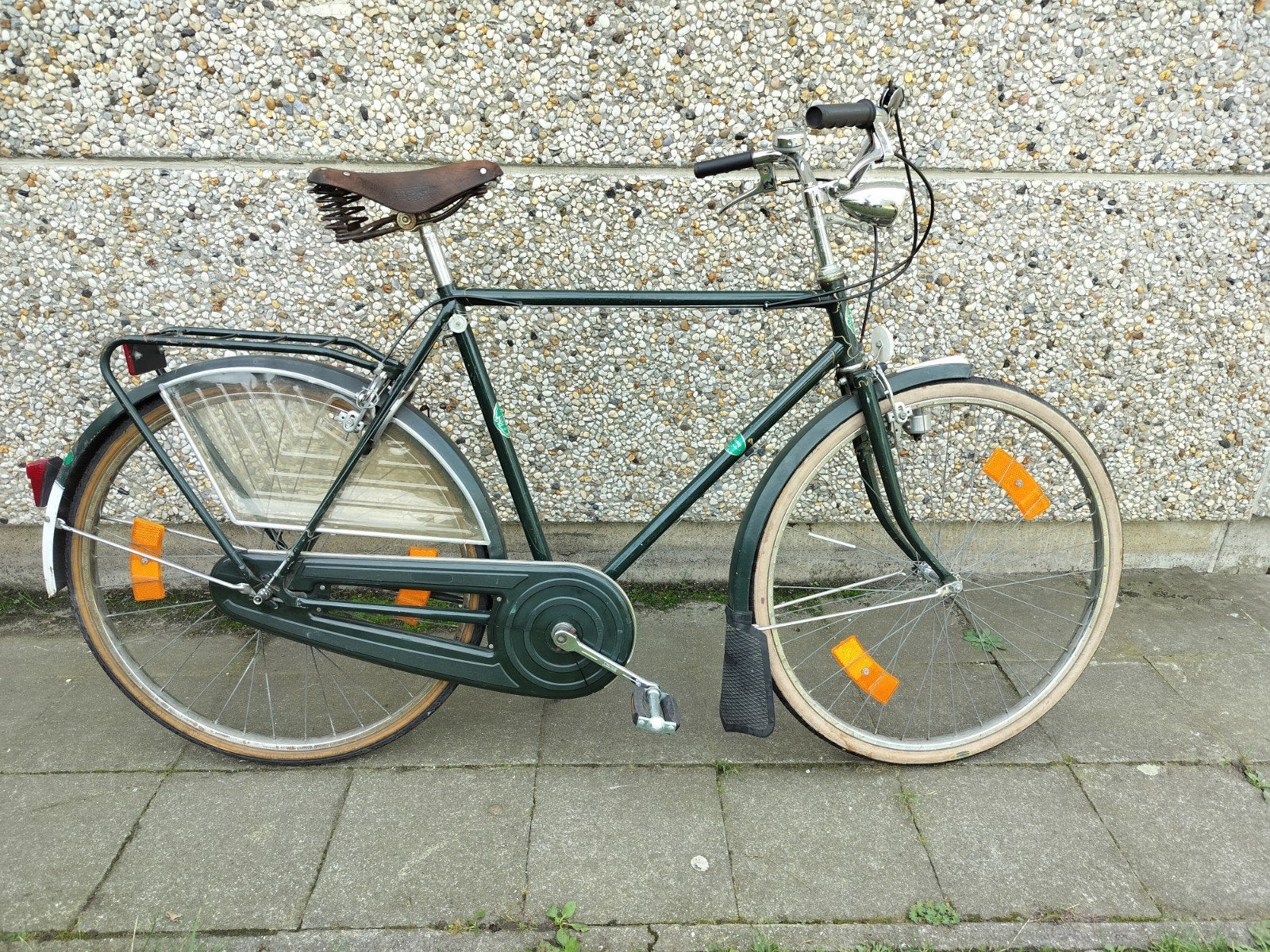 retro groene klassieker met 3v, Ophalen