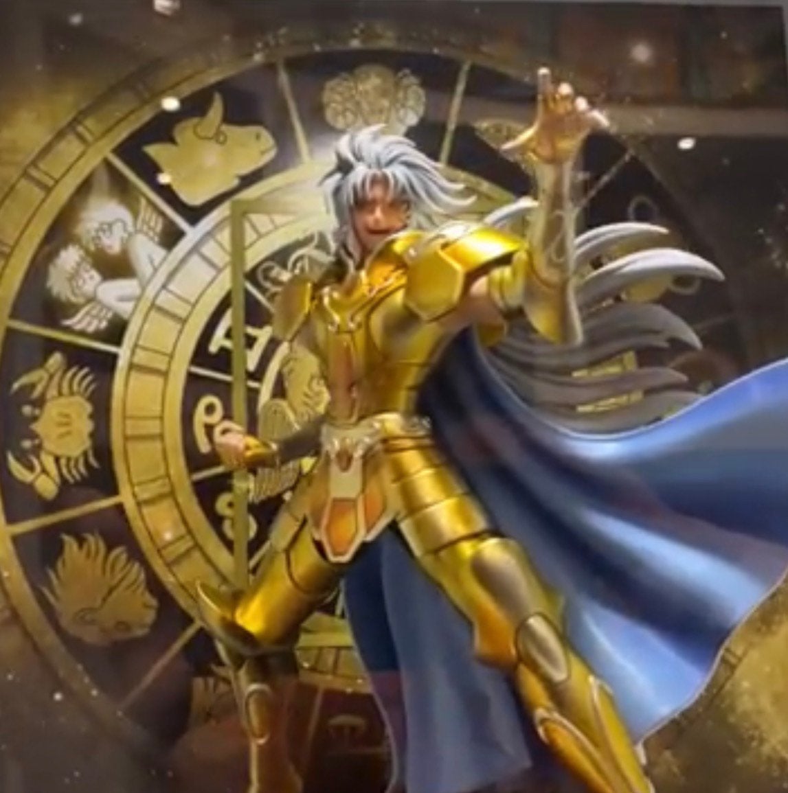 Vds : Statues resine saint seiya tsume Foc, Collections, Enlèvement ou Envoi, Comme neuf