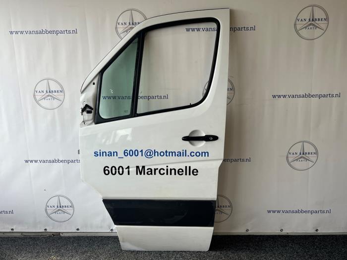 Portière 2portes gauche d'un Mercedes Sprinter (147), -, 3 mois de garantie, Utilisé, Porte