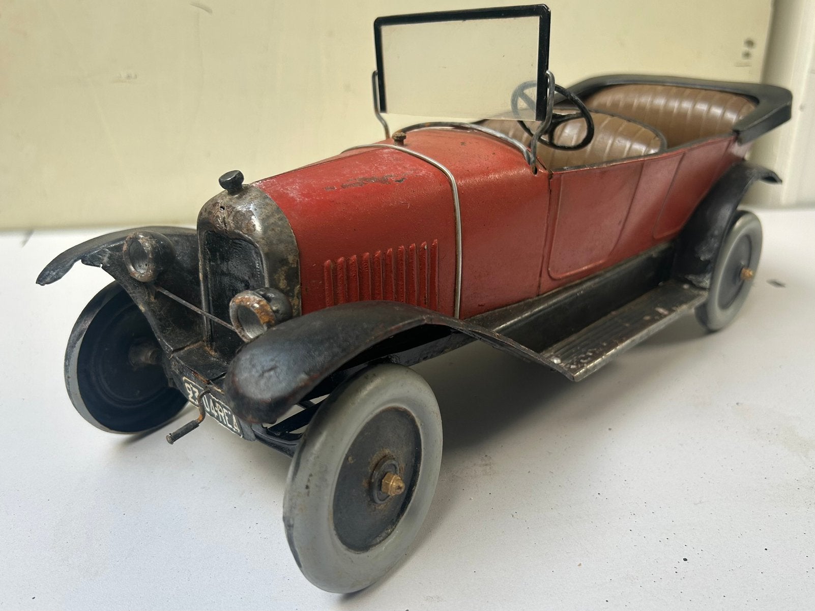 Rare Jouet en tôle André Citroën B2 torpédo, Enlèvement ou Envoi