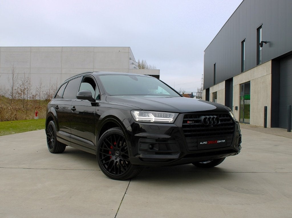 Audi Q7 3.0TDI V6 Quattro S-line SQ7 * Panorama schuifdak *, Auto's, Automaat, 1250 kg, Zwart, Startonderbreker