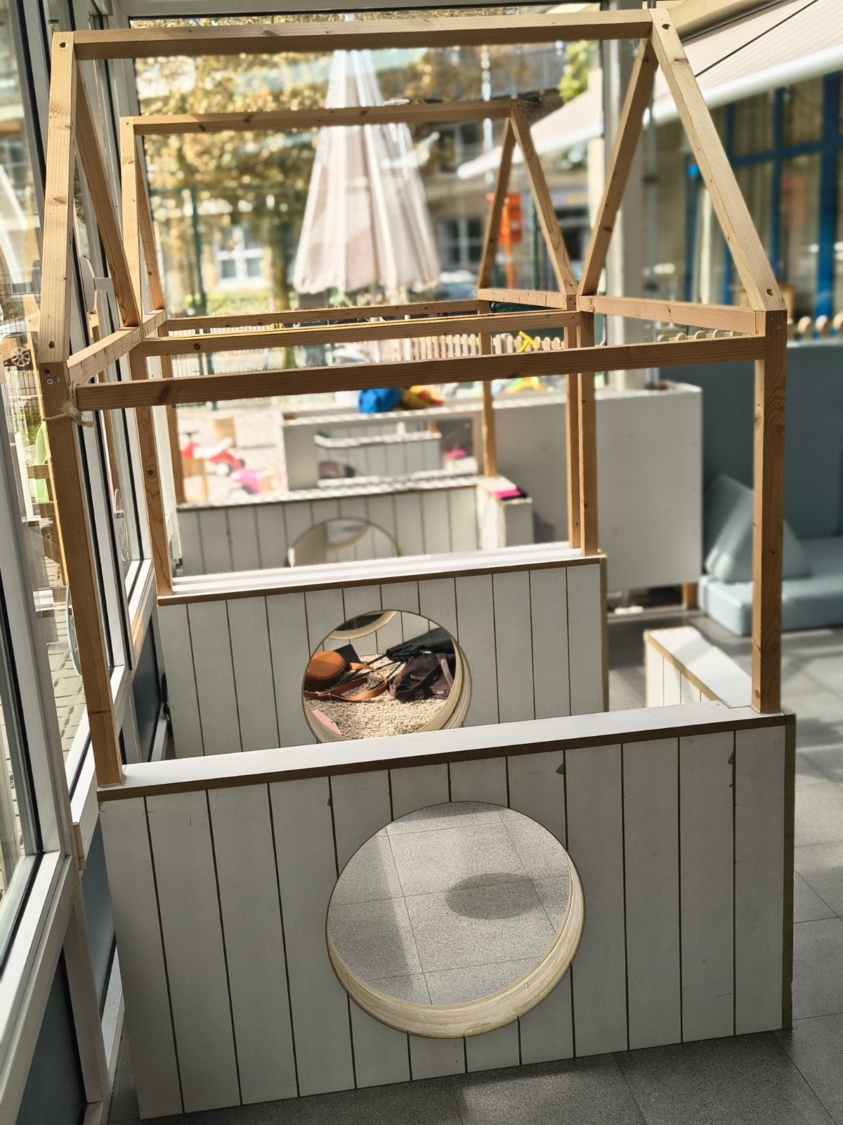 Speelhuisje binnen peuter/kleuter, Ophalen, Gebruikt