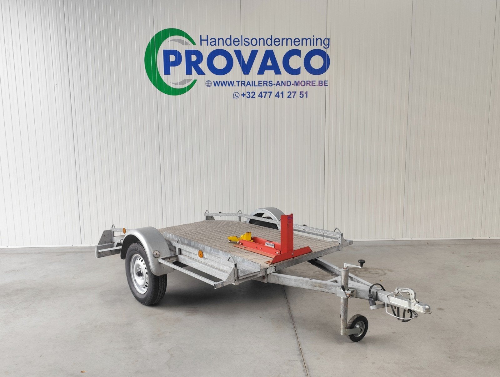 motortrailer 750kg BW-TRAILERS, Ophalen