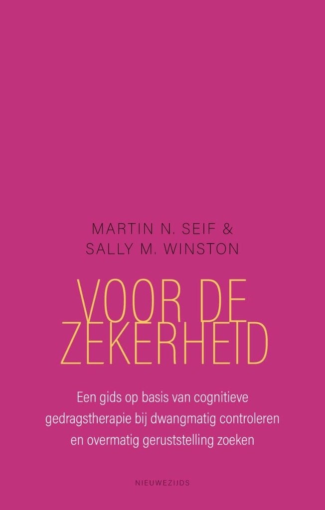 Voor de zekerheid, Martin N. Seif, Boeken, Psychologie, Ophalen of Verzenden