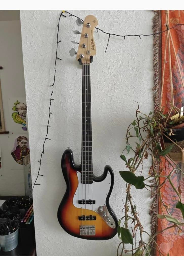 Harley Benton JB-20, Musique & Instruments, Instruments à corde | Guitares | Basses, Enlèvement, Comme neuf
