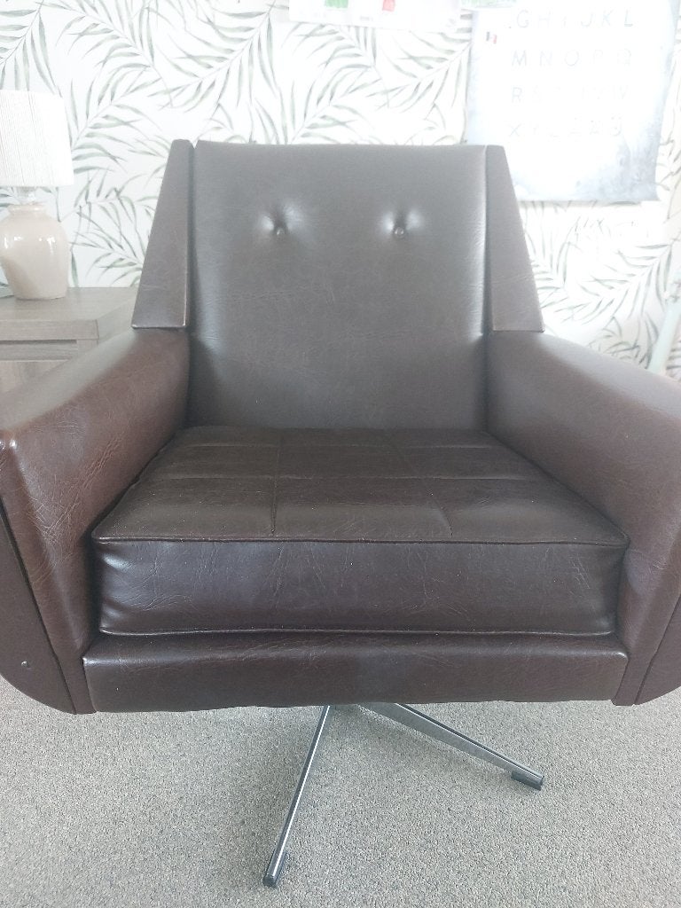 Vintage zeteltje, Huis en Inrichting, Fauteuils, Ophalen, Kunststof, Gebruikt, Vintage