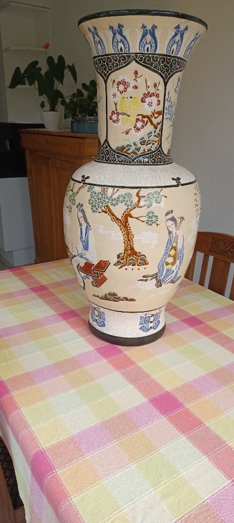 Vaas in Chinese stijl, Ophalen