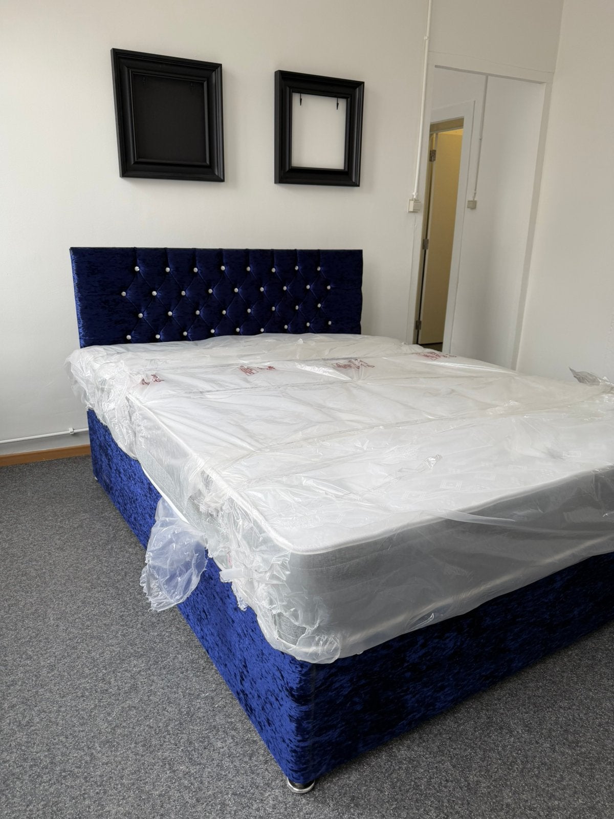 Lit 2 personne avec matela neuf, Maison & Meubles, Chambre à coucher | Waterbedden, Enlèvement, Comme neuf