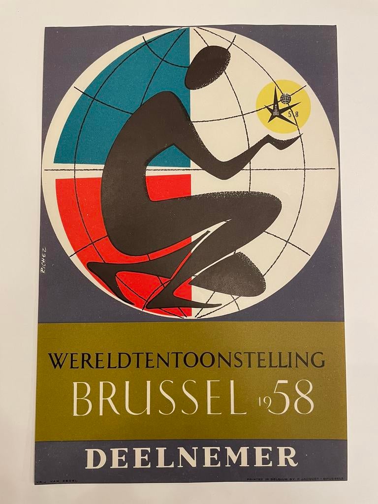 Poster Expo 58, Enlèvement ou Envoi