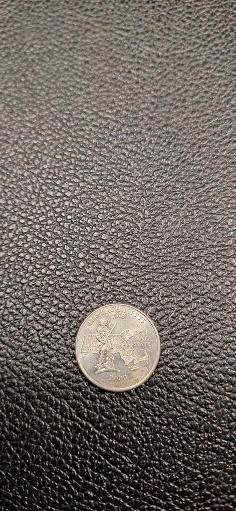 Amerika Quarter dollar 2000 D Massachusetts, Enlèvement ou Envoi