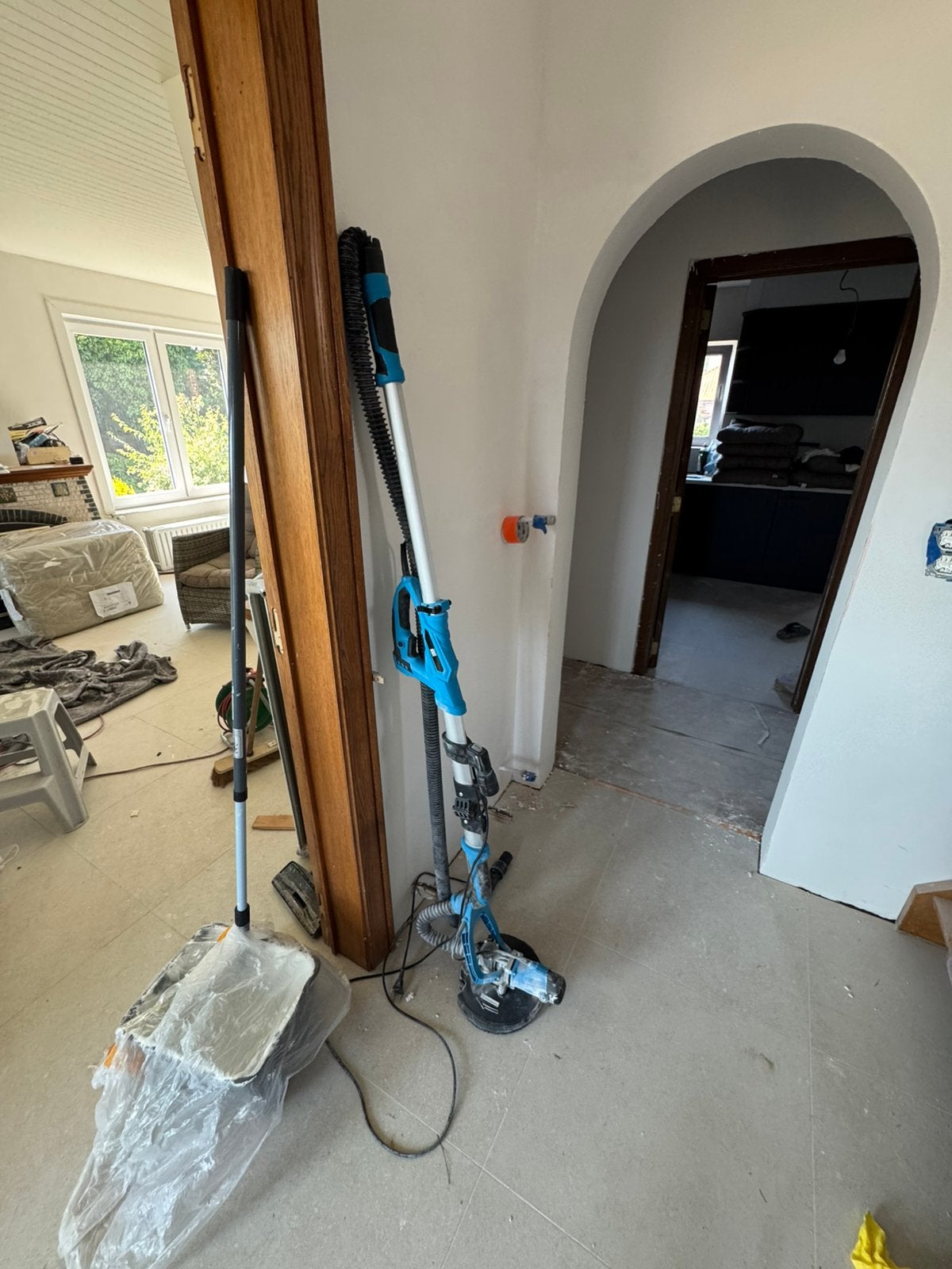 Schuurmachine, Doe-het-zelf en Bouw, Gereedschap | Schuurmachines, Ophalen, Zo goed als nieuw