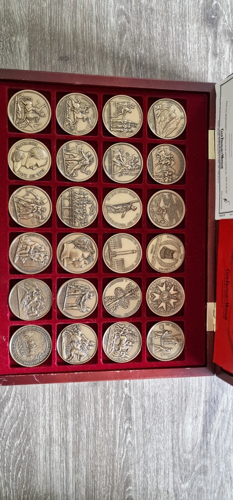 Een schitterende en 100% complete historische verzameling, Verzenden, Brons