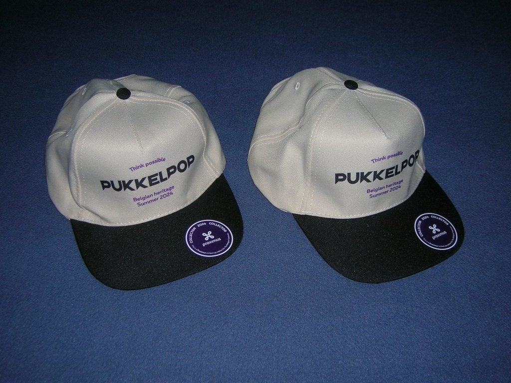 Pukkelpop petjes 2024, Collections, Vêtements & Patrons, Neuf, Chapeau, Casquette ou Écharpe, Enlèvement