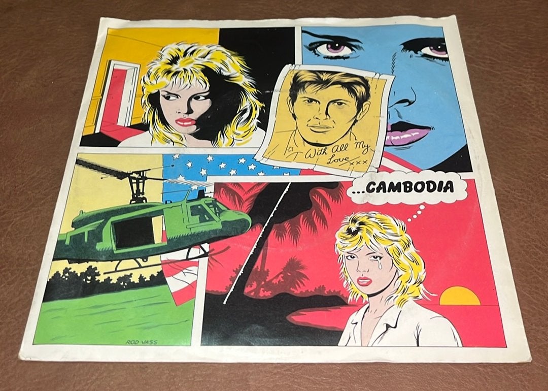 Kim Wilde ‎– Cambodia - 7” vinyl single - EU, CD & DVD, Enlèvement ou Envoi, Utilisé