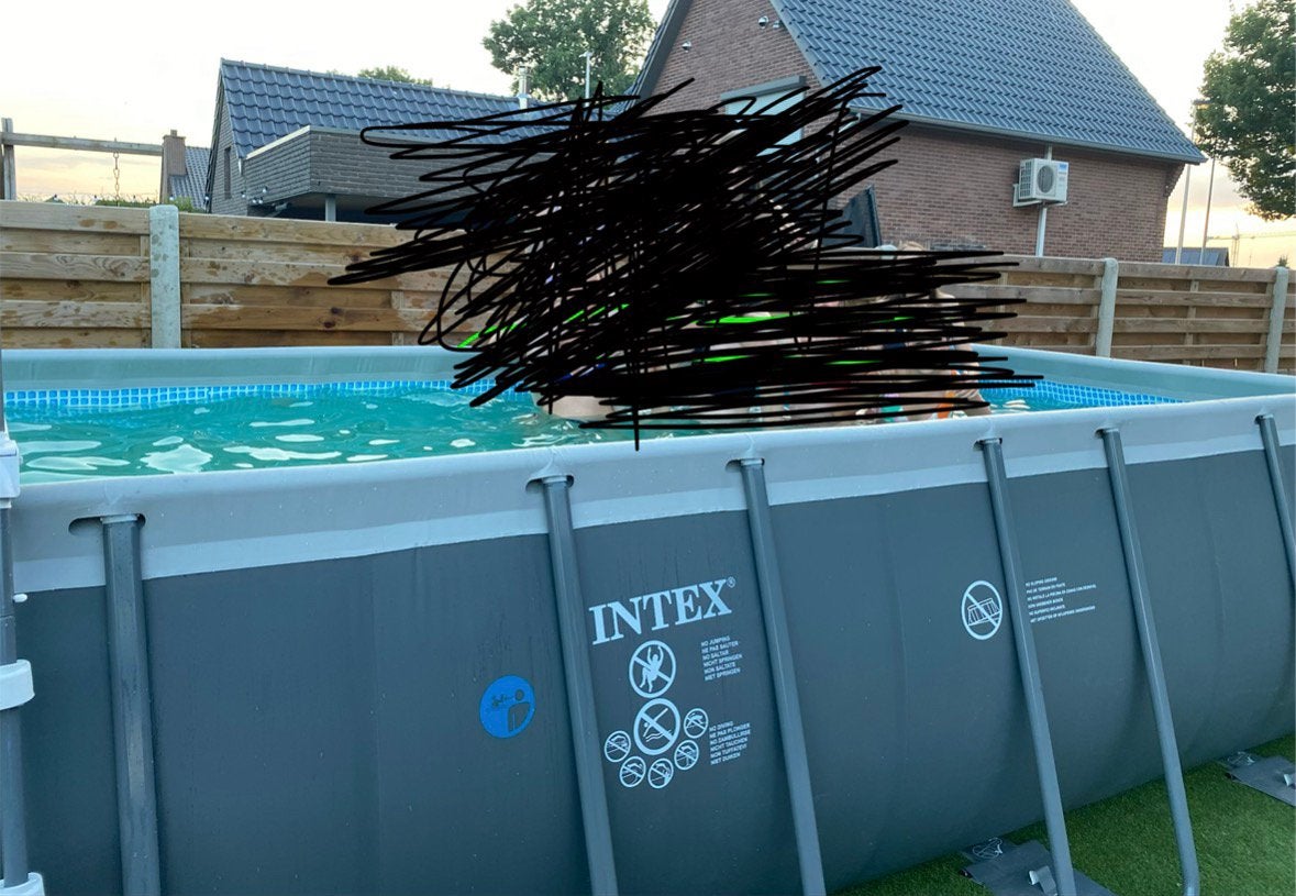 Intex zwembad 3m/6m, Ophalen, Zo goed als nieuw