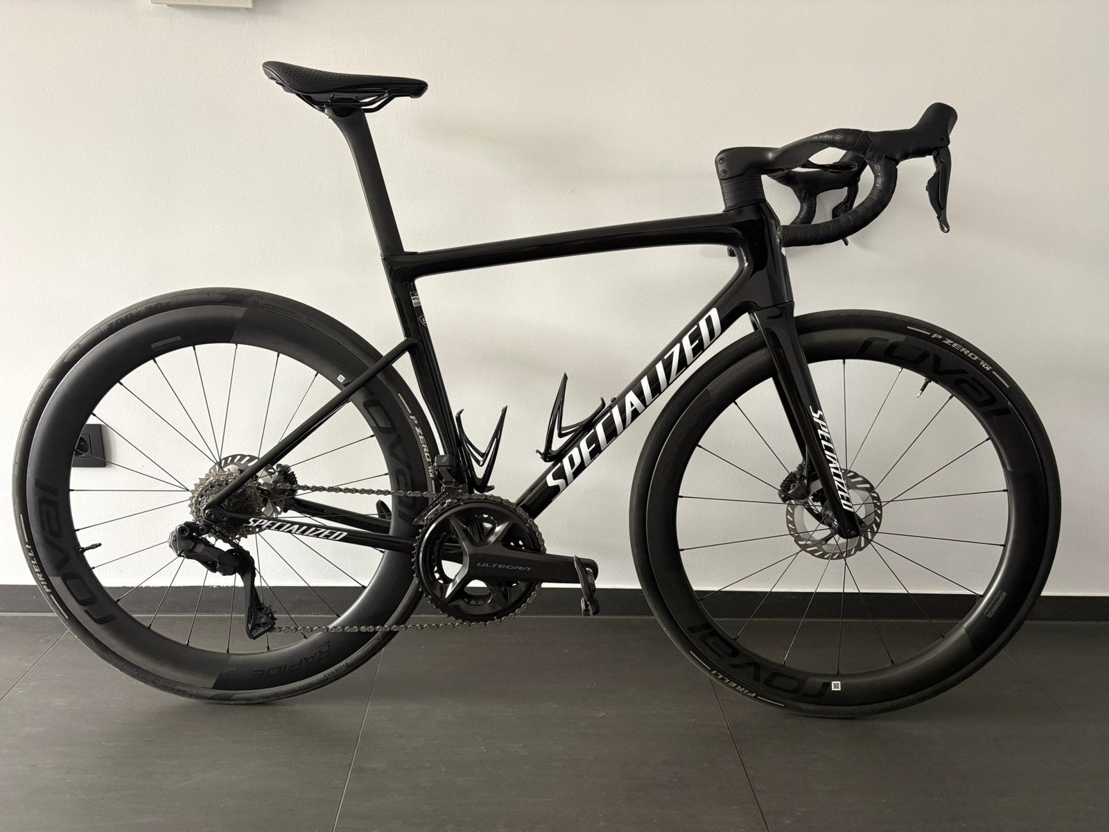 Specialized Tarmac SL8 als nieuw 56 Roval Ultegra di2, Fietsen en Brommers, Ophalen, Carbon, Zo goed als nieuw, Schijfrem