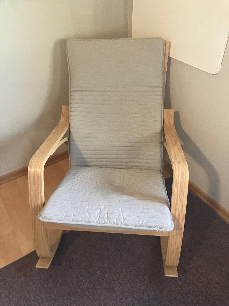 Fauteuil à bascule, Autres couleurs, Comme neuf, Enlèvement, Bois