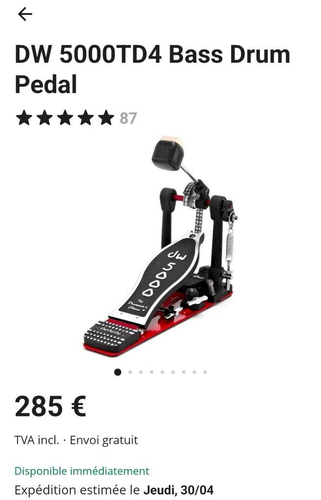 DW 5000, Muziek en Instrumenten, Drumstellen en Slagwerk