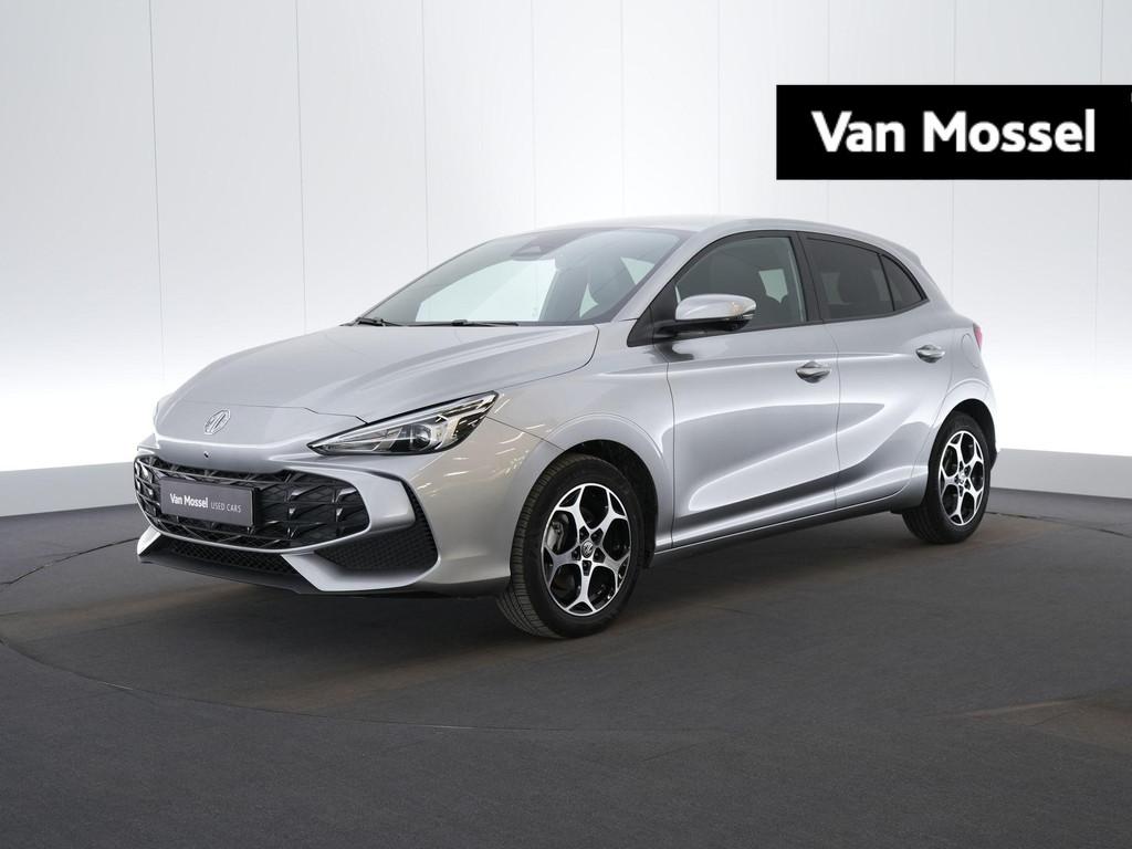 MG MG3 Hybrid+ Luxury, Auto's, MG, Stof, Zwart, 4 cilinders, Bedrijf