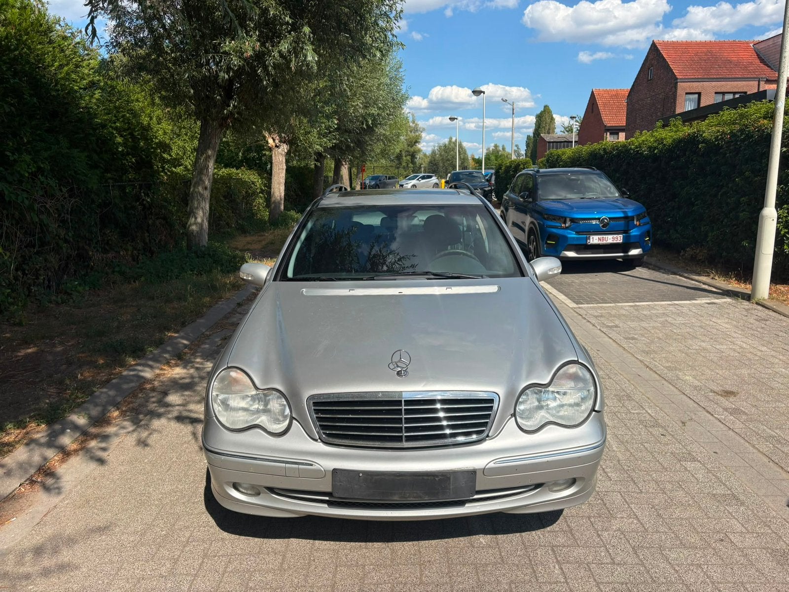 Mercedes C200 Benzine – 2002 – 200.000 Export of Handelaar, Auto's, Bedrijf, Benzine, Te koop