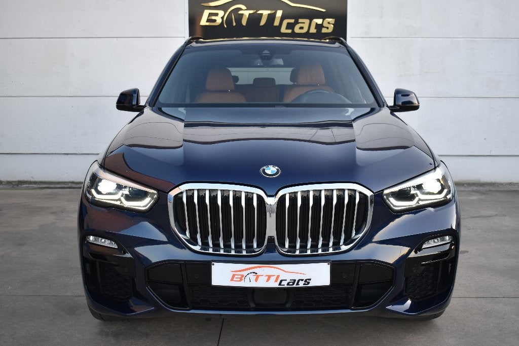 BMW X5 xDrive45e || M-sport || Full Option, 48 g/km, Blauw, Leder, 5 zetels